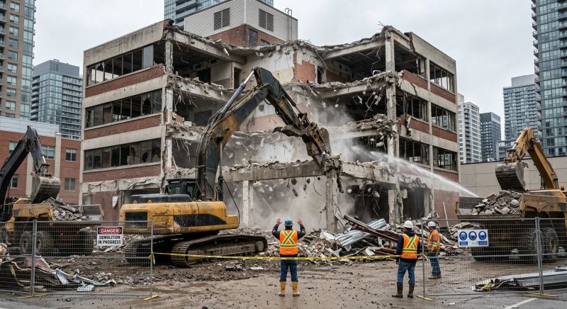 Industrial Demolition in Sacramento, CA