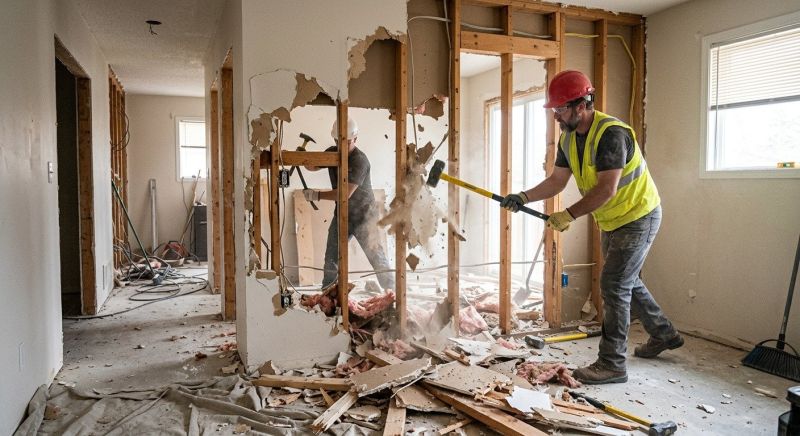 Interior Renovation Demolition in Sacramento, CA